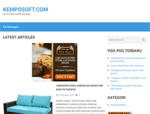 Tablet Screenshot of kemposoft.com